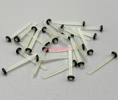 Dental Glass Quartz Fiber Post Root Canal Pin Straight Screw Restorative 1.0-1.8