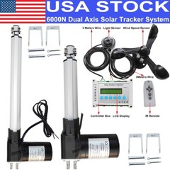 SZMWKJ Complete 6000N Dual Axis Solar Tracker – Solar Panel Tracking Track Kits