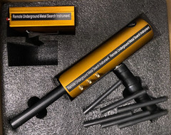 AKS Remote Underground Metal Search Instrument for Copper, Silver, Gold OPEN BOX