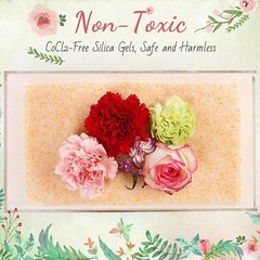 Silica Gel Flower Drying Crystals Color Indicating Wedding Bouquet Preservation