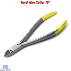 Orthodontic Ligature Hard Wire Cutter 15° Dental Ortho Braces Laboratory Pliers