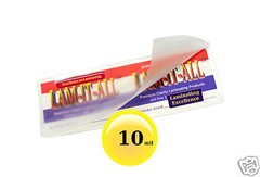 LAM-IT-ALL Hot Laminating Pouches 2-3/8 x 8-1/2 Large Bookmark [100/pack] 10 Mil