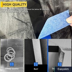 Painters Tape Blue 4 Rolls 0.94 Inch 22 Yard No Residue Removal Easy