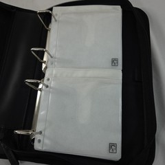 MICROSOFT Volume Licensing Canvas Storage Ring Binder & Disc Sleeves – Vintage