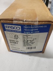 Fasco D1061 OEM Replacement Motor 1/20 HP 1550-1300-1050 RPM