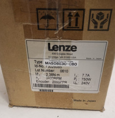 Lenze MAS08E30-NB0 Servo Motor / MAS08E30-CBO