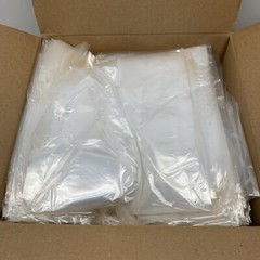 (500-Pack) Pitt Plastics 1.2 MIL Clear Poly Bags 12″ x 8″ x 30″ Deep/Long/Tall