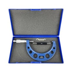 HFS(R) 4-5″x0.0001″ Solid Metal Frame Outside Micrometer(Plastic Case)