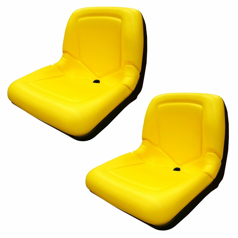 (2 Seats) Yellow Seat for John Deere Gator CS TS TX 4X2 AM133476 – Yellow