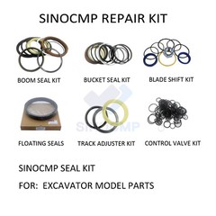 PC240LC-7K Arm Boom Bucket / Control Valve Seal Kit for Komatsu Excavator Parts