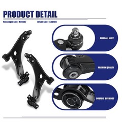 8Pc Susp Kit Frt Lwr Ctrl Arms w/Ball Jts & Bush SwayBarLinks 06-11Focus K80407