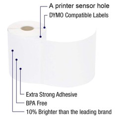 DYMO LW 1744907 4XL 4″x6″ 104mm x 159mm Shipping Labels – Fast FREE SHIP