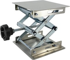 Lab Jack Stainless Steel Lift Table Mini Scissor Jack