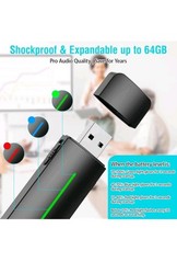 64GB Digital Voice Recorder, Voice Memo Device, USB Audio Note Taker Playback