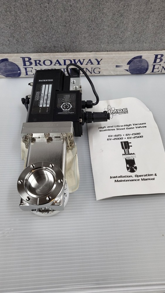 MDC GATE VALVE GV-1500M-P 303001-03 STAINESS STEEL