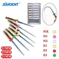 Dental Endo X-Pro NITI Gold Taper Files Endodontic Rotary NX-E3 File 21/25/31mm