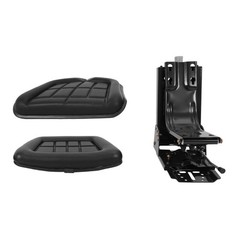 Black Tractor Suspension Seat For Ford / New Holland 3000 3600 3610 3900 6000