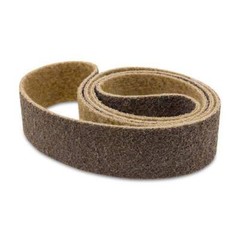 1/2″ x 18″ Inch COARSE Surface Conditioning Pipe Sanding Belts-BROWN