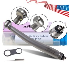 Dental LED E-Generator Fiber Optic High Speed Handpiece 4 Hole NSK Style