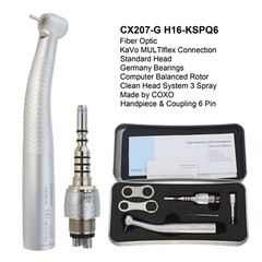 COXO Dental Handpiece Fiber Optic High Speed Turbine CX207-G KaVo MULTIflex LED
