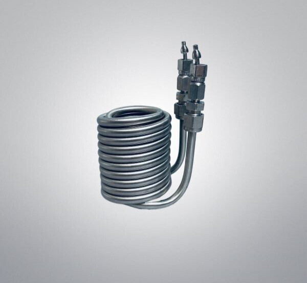 NovaPrep 200 Injection Recovery Coil 1/4 in. Tubing OD with 1/16 in. ID Adapter