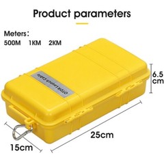 SC/APC-LC/APC 150M 300M 500M 1KM 2KM SM OTDR Optic fiber transmission cable box