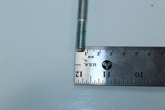 Carriage Bolts Sets 4″ x 8mm Lot of 9 With Nuts & Washers