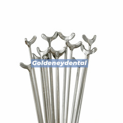 Dental Ball Retainer J Clasp Oblique Clasps Bars 0.8/0.9/1.0 Y-Type Fit Scheu