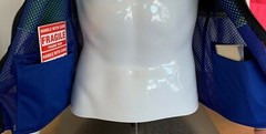 Two Tone High Visibility Reflective Blue Safety Vest (X-Small-5XL)