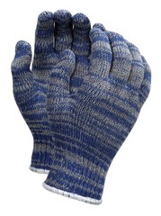 Memphis 9642S Regular Weight Gloves Gray Cotton / Poly Blend, Size Sm (12 Pair)