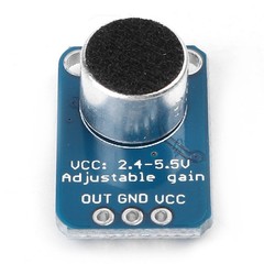 Electret Microphone Amplifier Component MAX4466 Adjustable Gain Fit