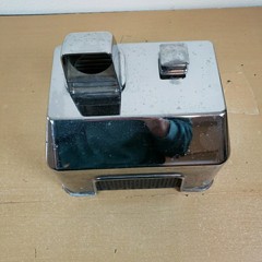 Vintage EXCEL Hand Dryer 1950s 60’s 110/120V Chrome Heater Commercial Bathroom