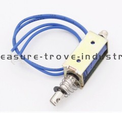 1PCS JF-0530B DC12V 300mA 5N/10mm Pull-Push-Type DC Solenoid Electromagnet M