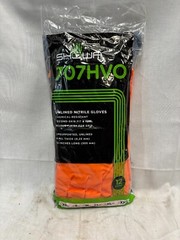 Chemical Resistant Nitrile Rubber 9mil Cleaning Gloves – Showa 707HVO – LARGE