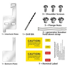 Generator Interlock Kit For GE Siemens Murray ITE 150 200 Amp Panel