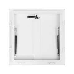 Roof Hatch Commercial Roof Access Hatch Cover Plate 19.7in L X 19.7in White