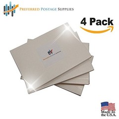 Universal Double Strip Postage Meter Tapes: Non-Perf 4 Packs of 50 Sheets (613)