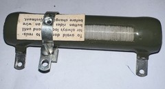 8500 Ohm 50 Watt Adjustable, Tubular Ceramic Power Resistor By TECH-OHM