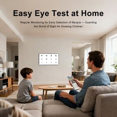 Frameless 21.5-inch LCD optometer vision test projector display for eye exams