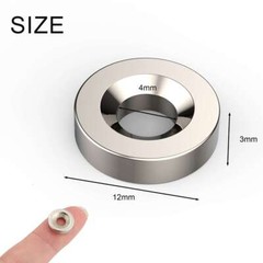 5-100pcs 12mm x 3mm Hole 4mm N52 Strong Countersunk Ring Discs Rare Earth Magnet