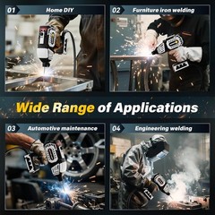 Saker Portable Electric Welding Machine,110V Portable Welder Handheld with IG