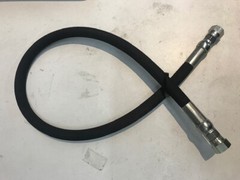 6000 PSI 2 WIRE HYDRAULIC HOSE 31 INCHES -4 HOSE 1/4 INCH NPT FEMALE SWIVEL