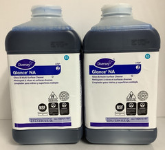 2x Diversey 100975197 Glance NA Glass & Multi-Surface 2.5L J-Fill Cleaner