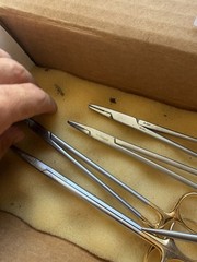 Aesculap L ( LOT OF 5 ) 180mm Needle Holder FINE GRIP 7″ FOR SURGICAL
