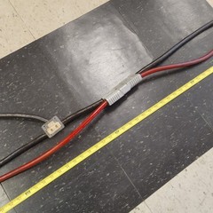 13 Ft – 1/0 AWG Gauge Audio Wiring Battery Cable Anderson SB175 Quick Disconnect