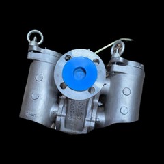 DS696-SS 1-1/2 TITAN DUPLEX STRAINER 150# FLGD STD. 1/16 PERF BASKET Brand New