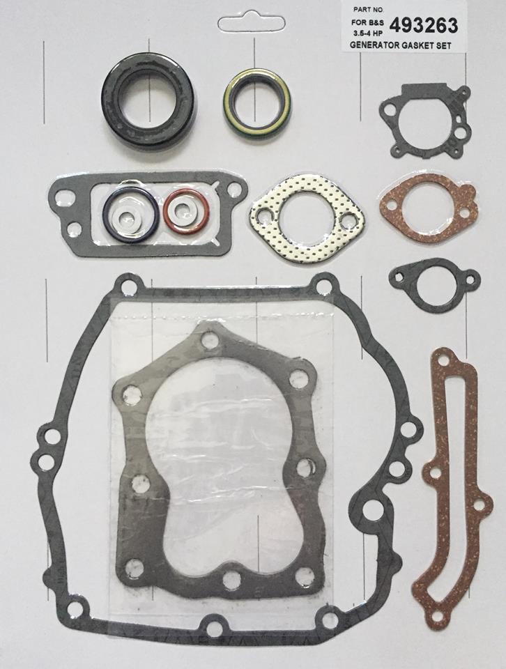 New Engine Gasket Set for Briggs & Stratton 496117 / 493263 Quantum 12 CID