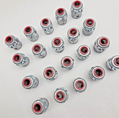 Arlington SNAP2IT 3/8″ MC Cable Conduit Connector Insulated Zinc Lot of 20 New