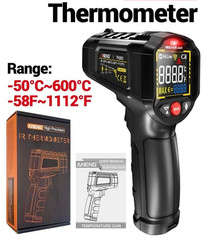 Infrared Thermometer LCD Digital Non-contact Laser IR Temperature Gun Temp Meter