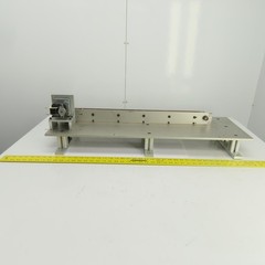 29″ OAL 7/8″ x 7/8″ 2 Sided Split Middle Small Parts Conveyor 8FPM 115V